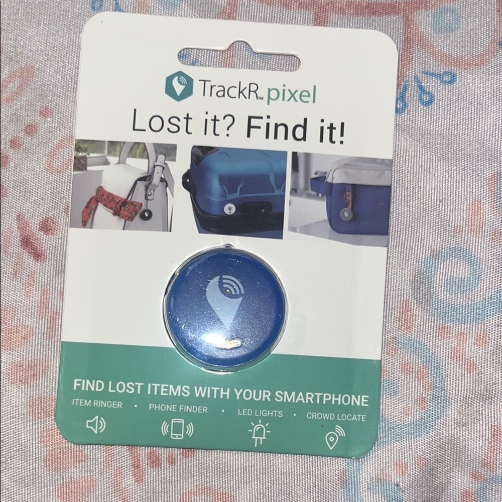 TrackR Pixel Bluetooth Tracker - Blue